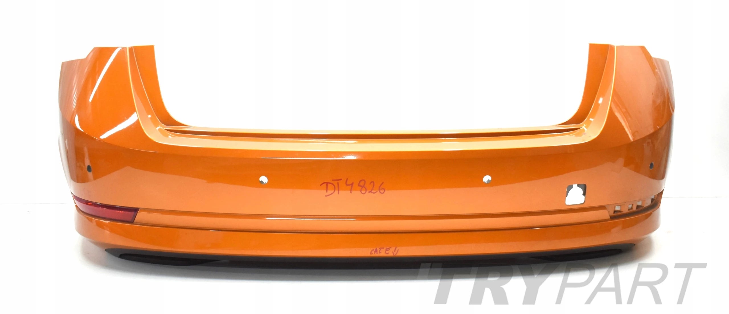 SKODA OCTAVIA IV 5E6 REAR BUMPER ORIGINAL SEDAN + BOTTOM