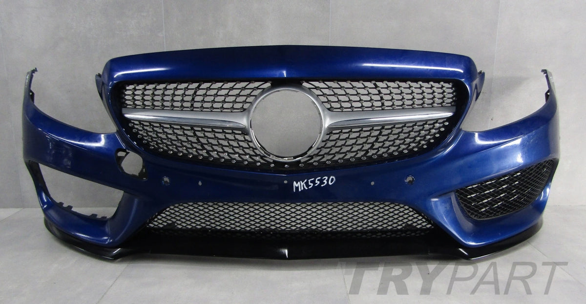 Front Bumper Mercedes C-Class 205 W205 AMG 14-18