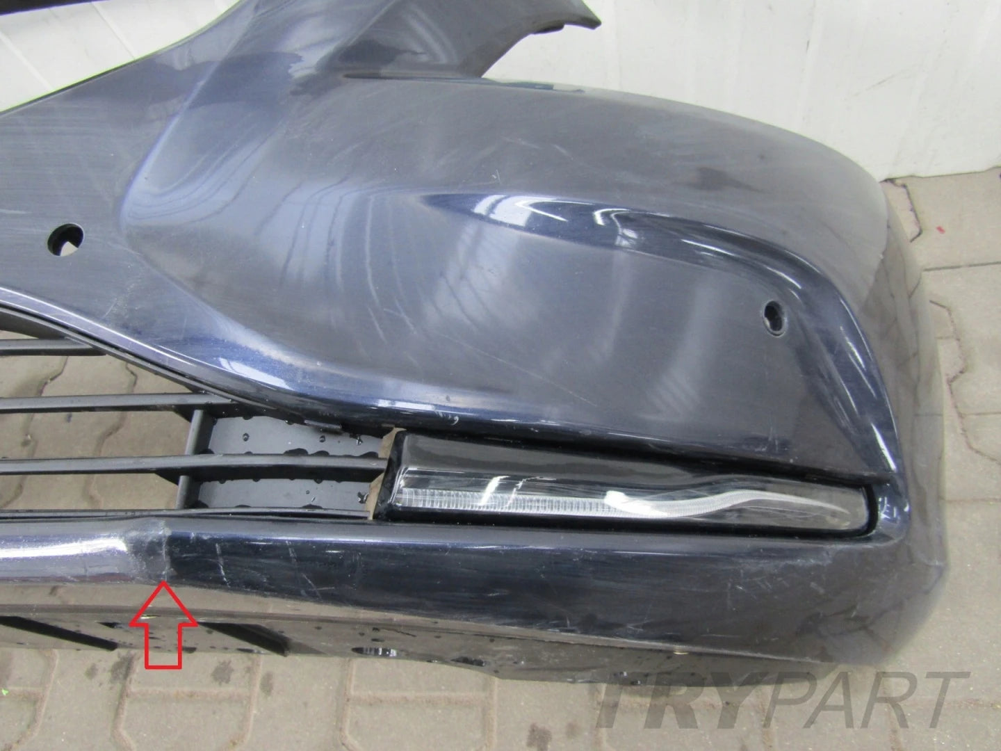 Front Bumper Volvo V40 2 II 12- (LED)