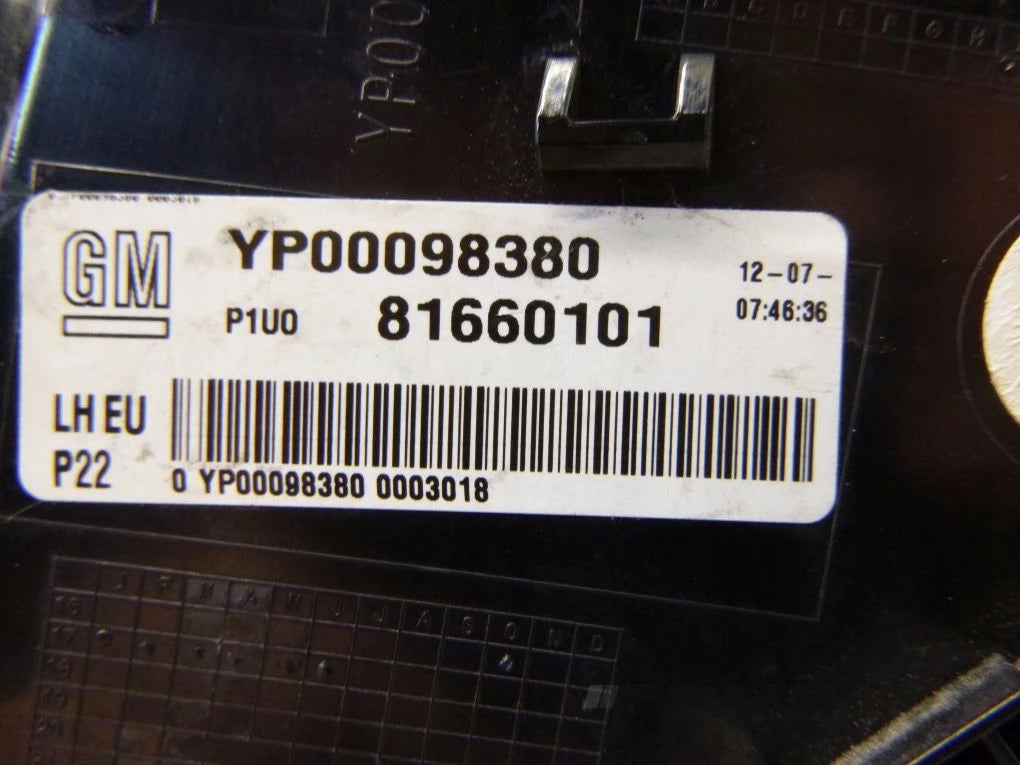 OPEL GRANDLAND X left rear lamp