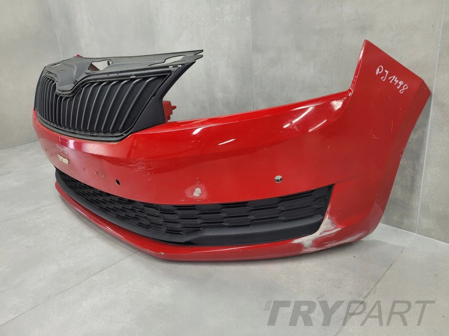 Front Bumper Skoda Rapid 5JA 12-17