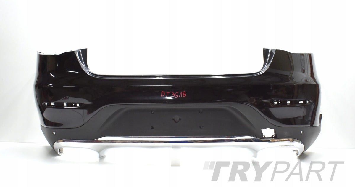 MERCEDES GLC W253 AMG COUPE LIFT REAR BUMPER + CHROME
