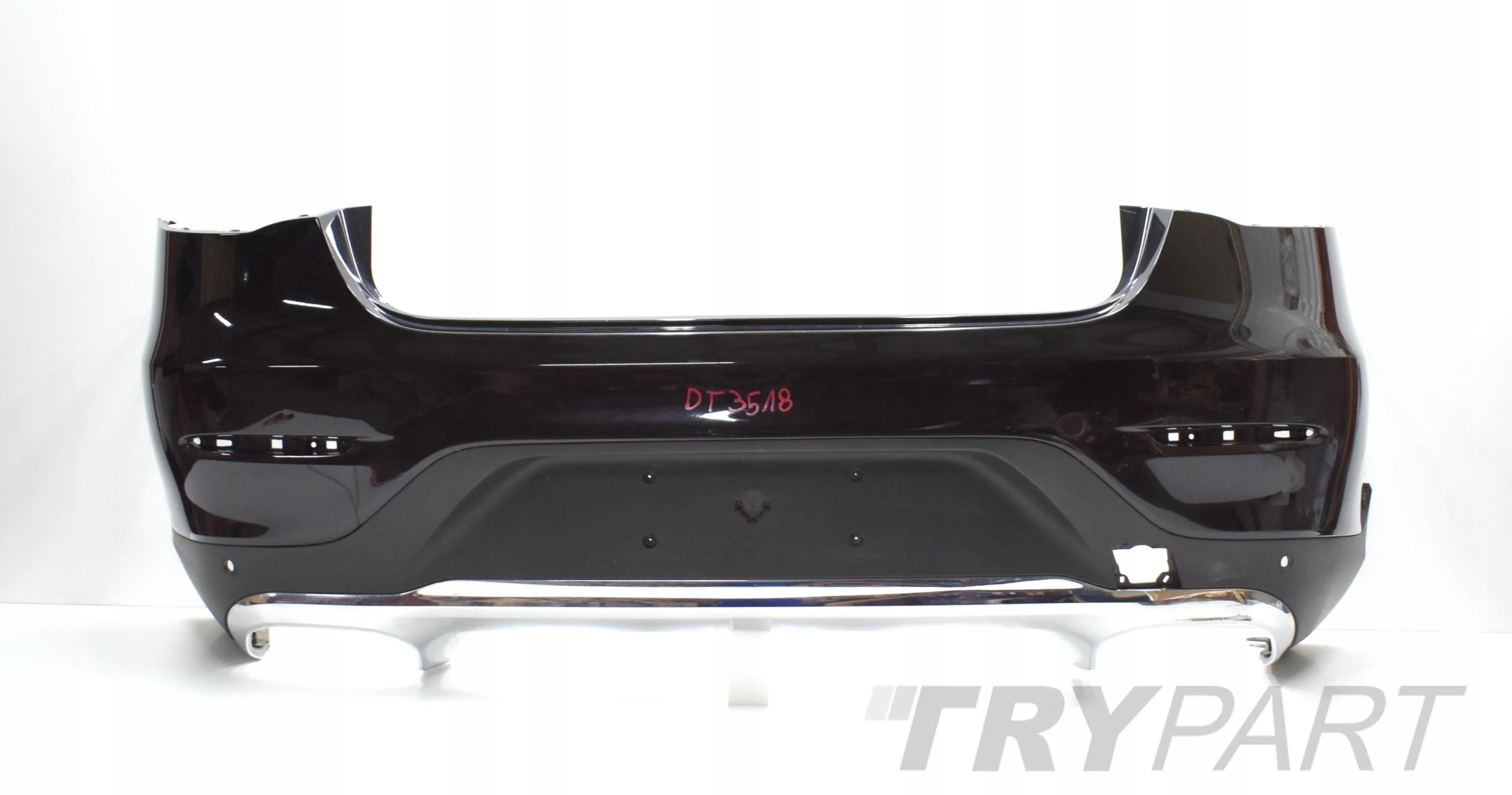 MERCEDES GLC W253 AMG COUPE LIFT REAR BUMPER + CHROME
