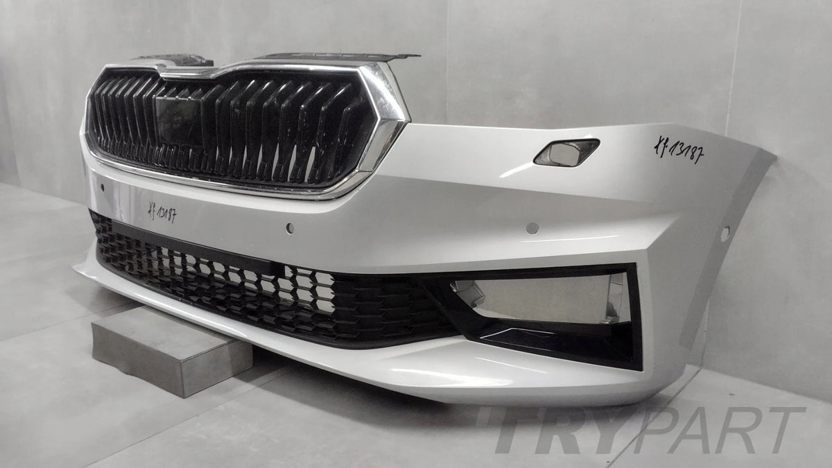 Front Bumper for Skoda Fabia IV 4 6VA 21-