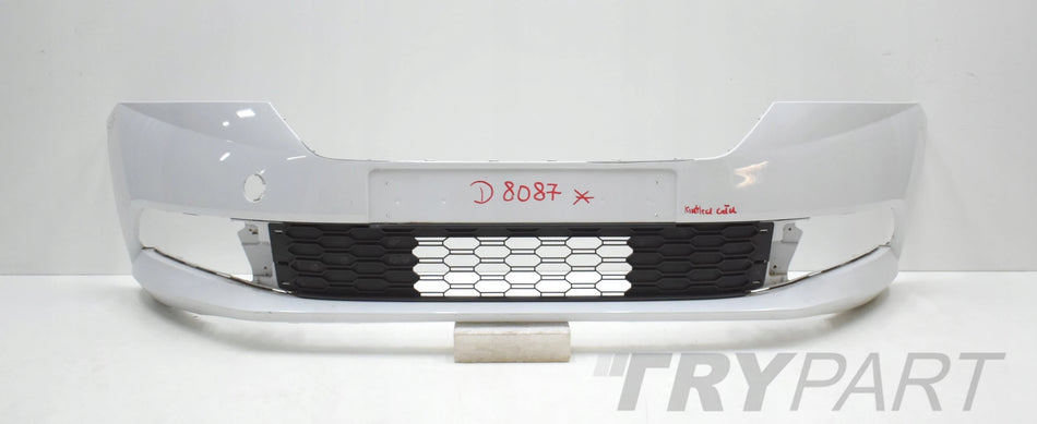SKODA FABIA III LIFT 6V0 FRONT BUMPER ORG + GRILLE