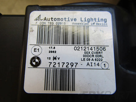 BMW X3 F25 FRONT HEADLIGHT XENON CORNERING 10-14 LH LEFT 7217297