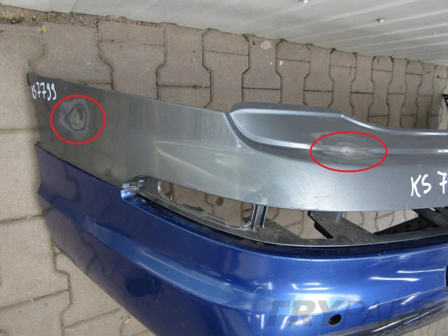 Rear bumper Audi Q7 4M0 S-Line 15-19