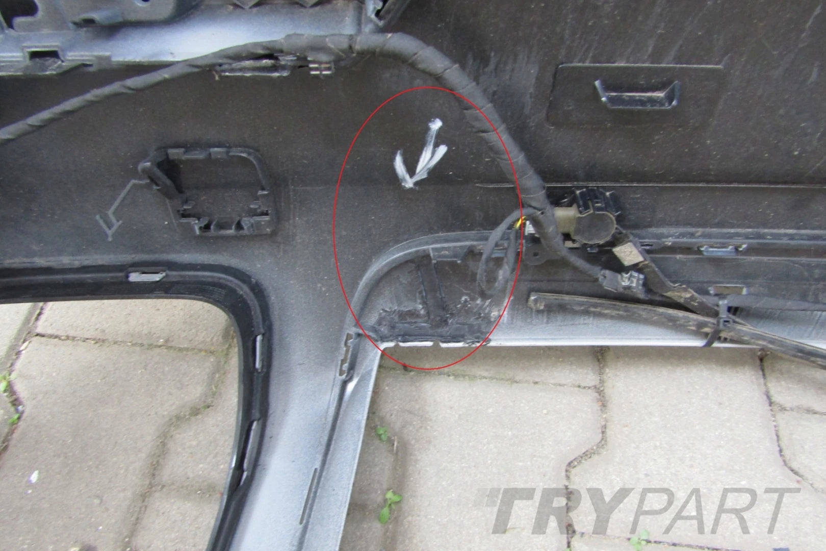 Porsche Cayenne III 9Y 9Y0 lift rear bumper 23-