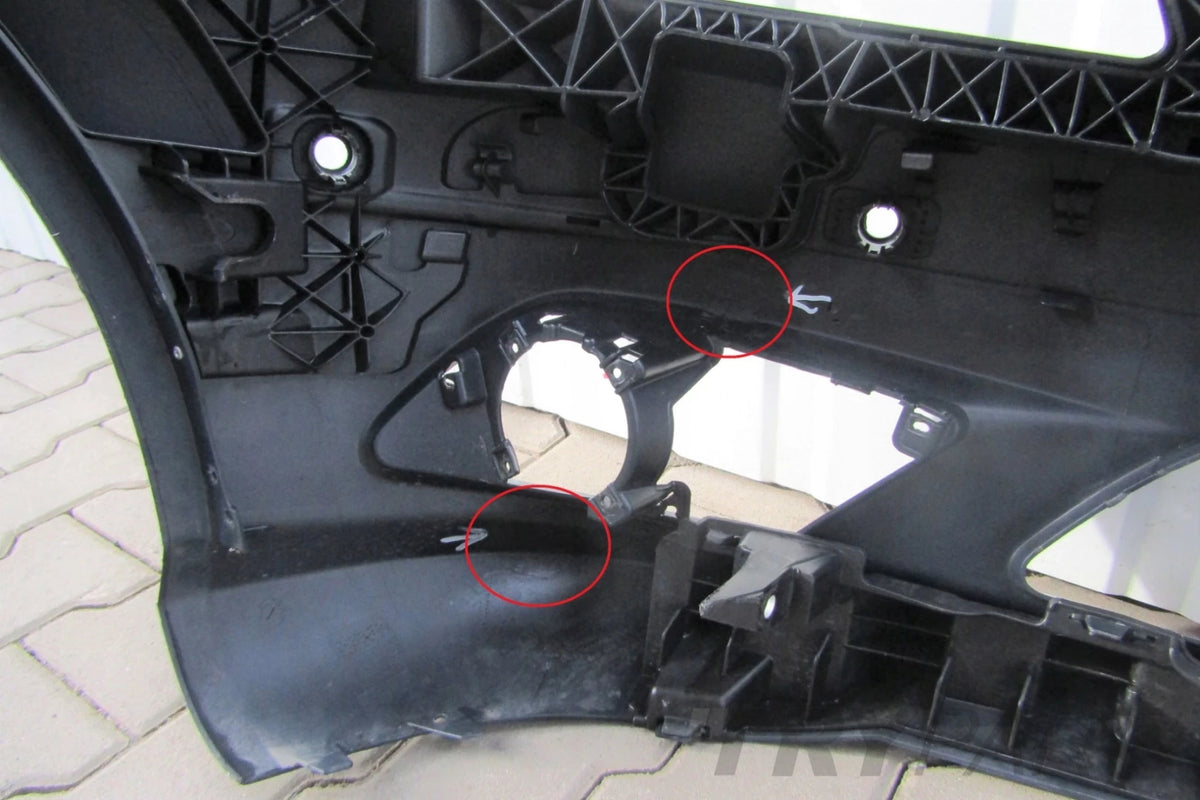 Front bumper Mercedes C-Class 204 07-10 AMG