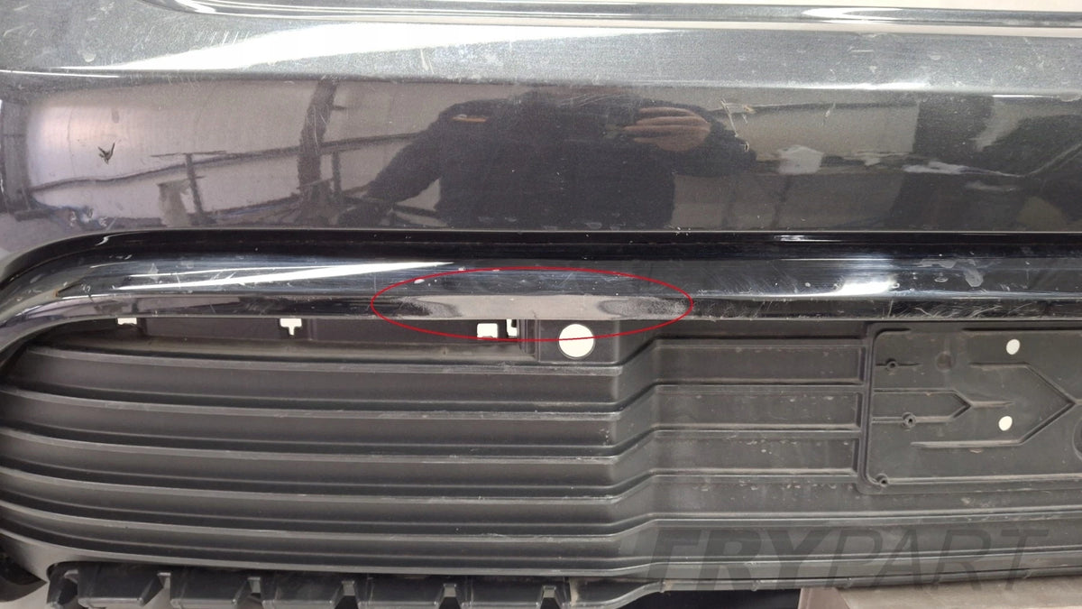 Rear Bumper Porsche Macan II 95C S 24- / + Skids + 1x PDC Sensor
