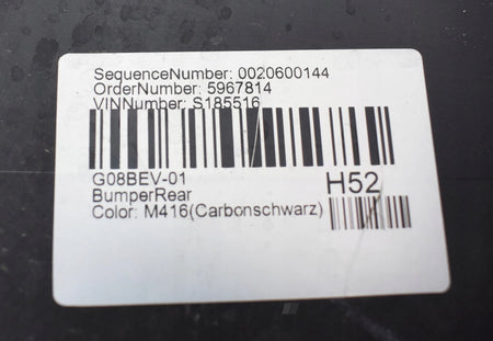 BMW IX3 G08 REAR BUMPER ORG