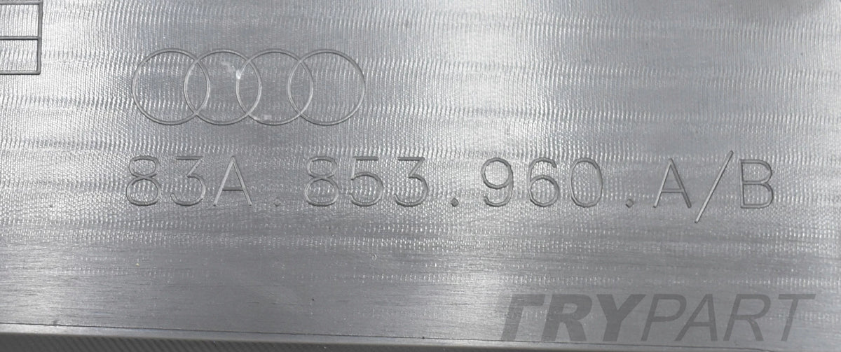 AUDI Q3 II 83A RIGHT FRONT DOOR STRIP ORG NEW