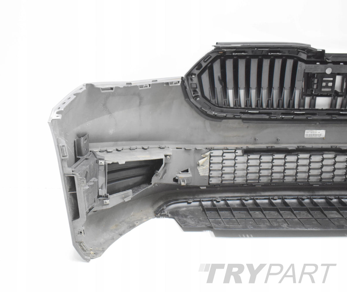 SKODA FABIA IV 6VA FRONT BUMPER ORG + GRILLES + GRILL + BOTTOM