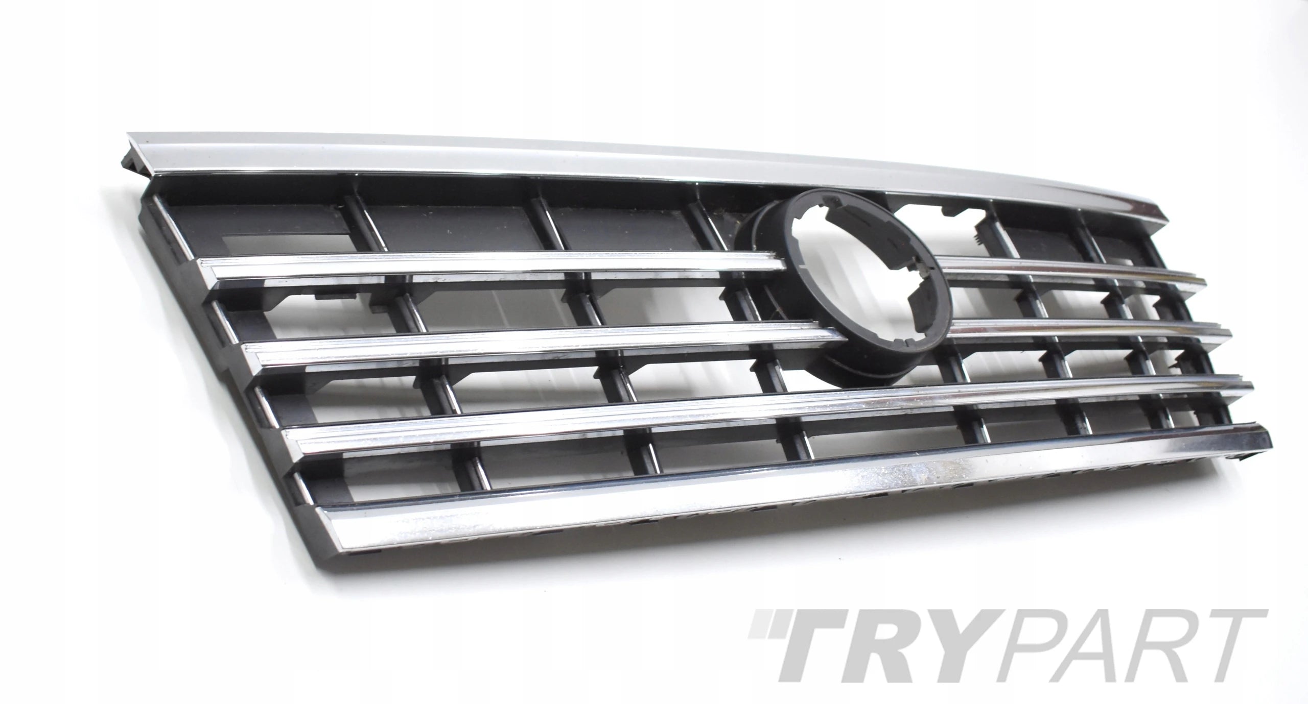 VW TOUAREG III 760 CHROME GRILLE BUMPER FRONT ORG COMPLETE !!