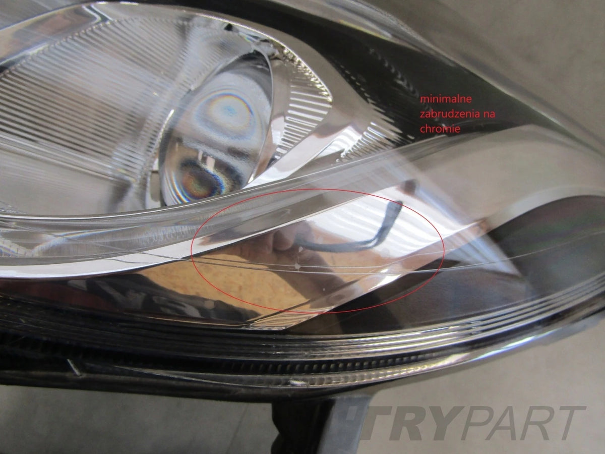 HEADLIGHT FORD FIESTA MK8 VIII 17-21 STANDARD LENS WITH LED LH LEFT H1BB-1