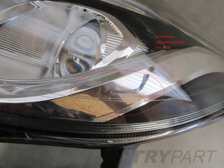 HEADLIGHT FORD FIESTA MK8 VIII 17-21 STANDARD LENS WITH LED LH LEFT H1BB-1