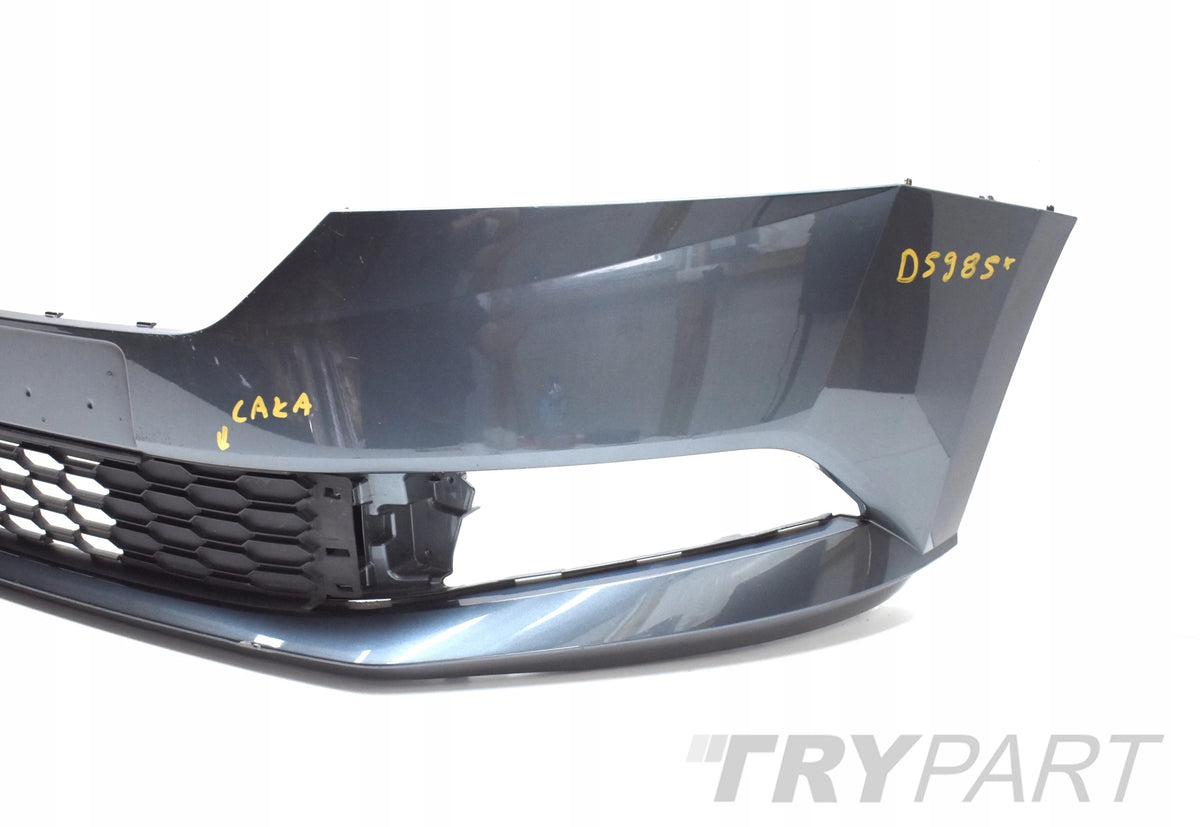 SKODA FABIA III LIFT 6V FRONT BUMPER ORG + GRILLE
