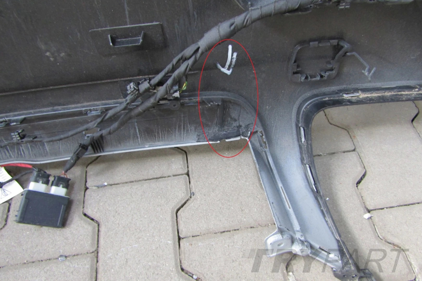 Porsche Cayenne III 9Y 9Y0 lift rear bumper 23-
