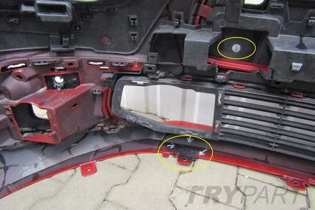 Front bumper Citroen C4 Picasso 2 II Lift 16-20