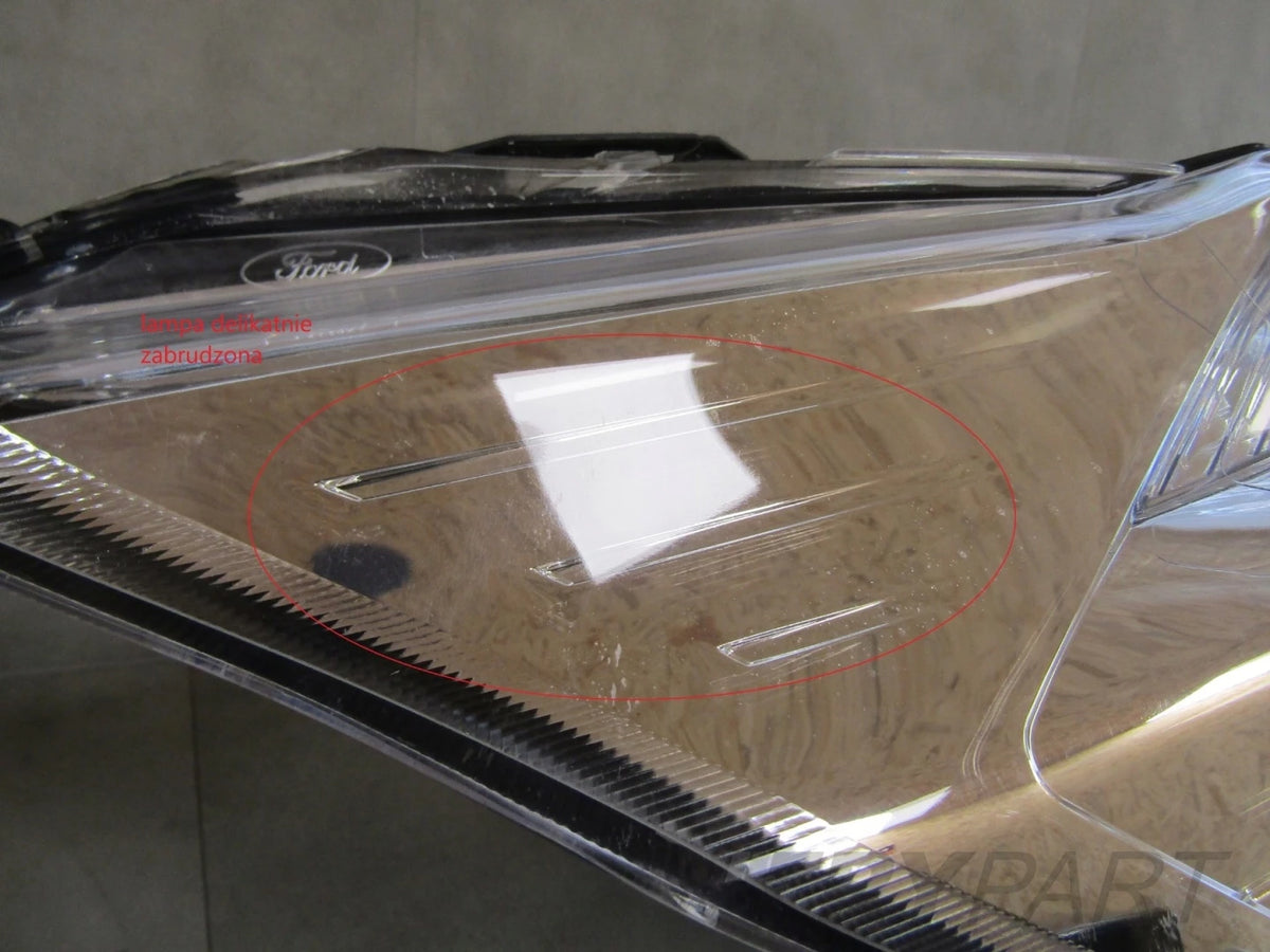 HEADLIGHT FORD TRANSIT CUSTOM STANDARD LENS 12-17 RH RIGHT