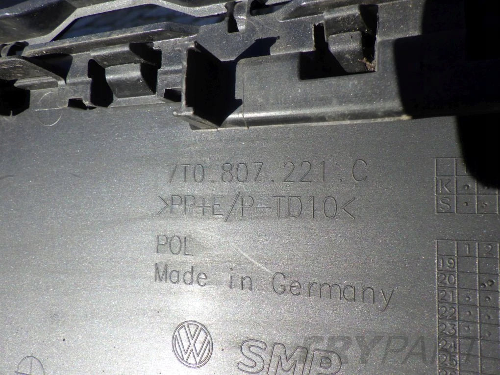 VW TRANSPORTER T7 7T0 2021- front bumper