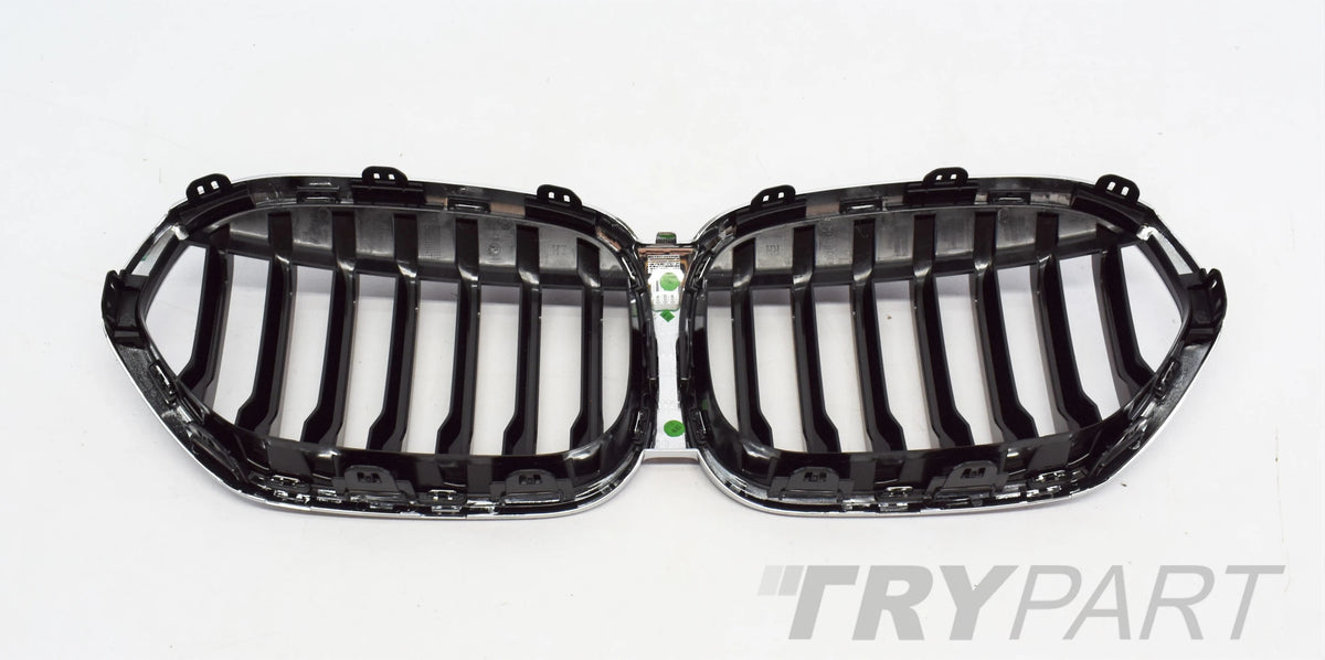 BMW X1 F48 LIFT LCI CHROME GRILLE KIDNEY NEW