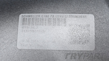 AUDI A6 C7 4G0 LEFT SILL STRIP ORG NEW IN COLOR