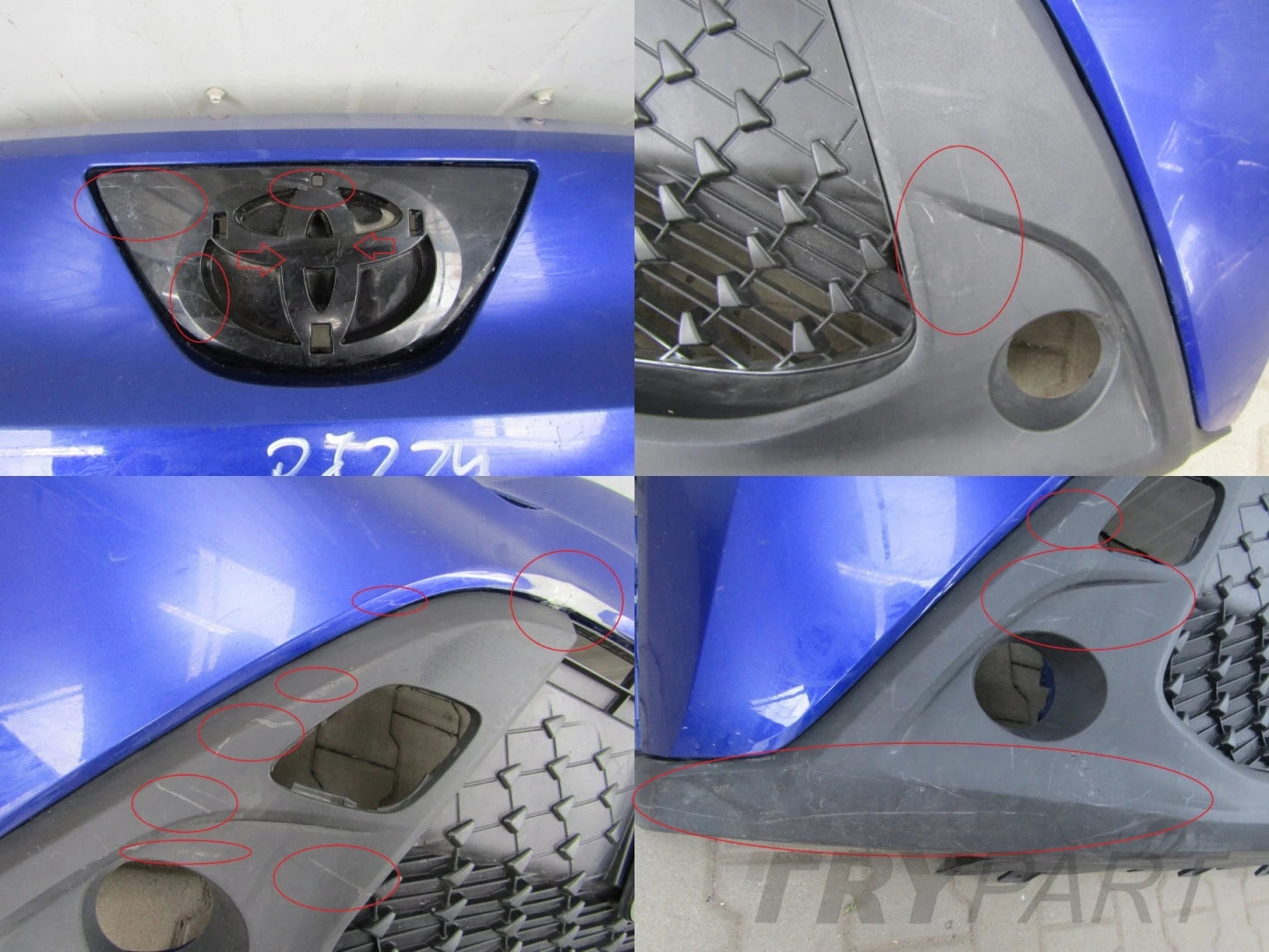 Front Bumper Toyota Aygo X 22-