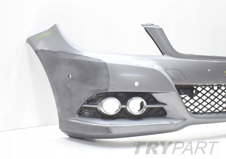 MERCEDES C CLASS W204 FACELIFT FRONT BUMPER ORIGINAL + CHROME + FRAME