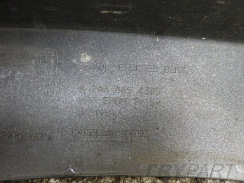 MERCEDES B CLASS 246 LIFT Front Bumper Skid
