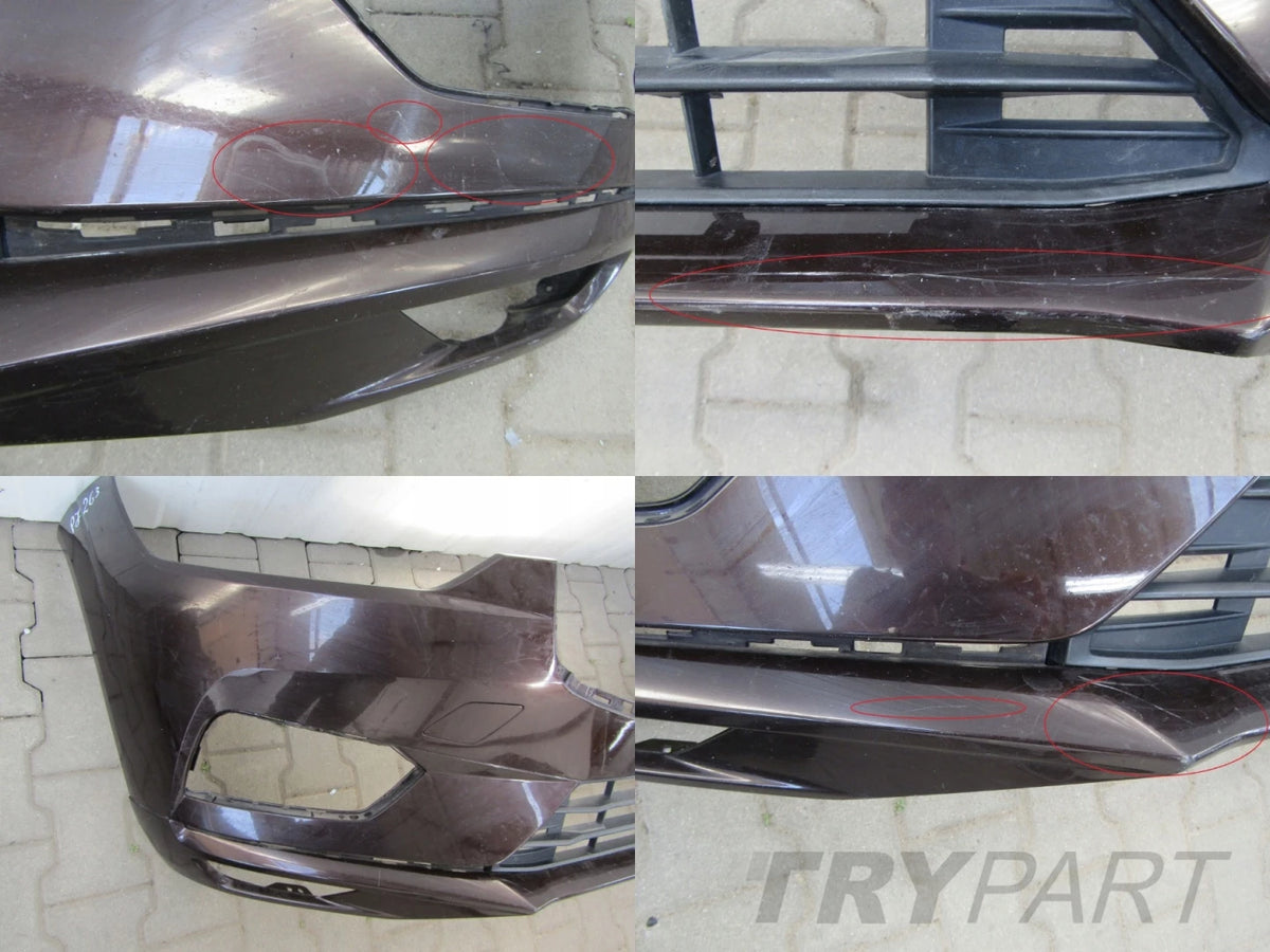 Front Bumper for Volvo XC60 II 2 17-