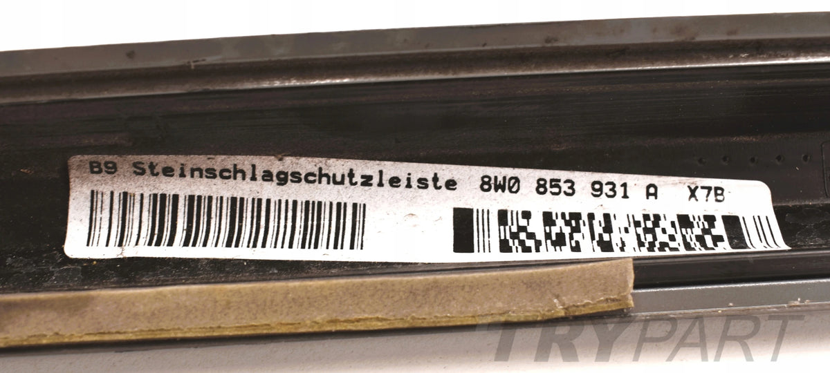 AUDI A4 B9 S LINE LIFT LEFT SILL MOULDING