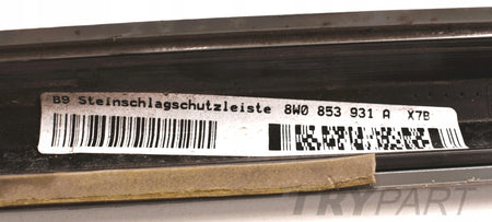AUDI A4 B9 S LINE LIFT LEFT SILL MOULDING
