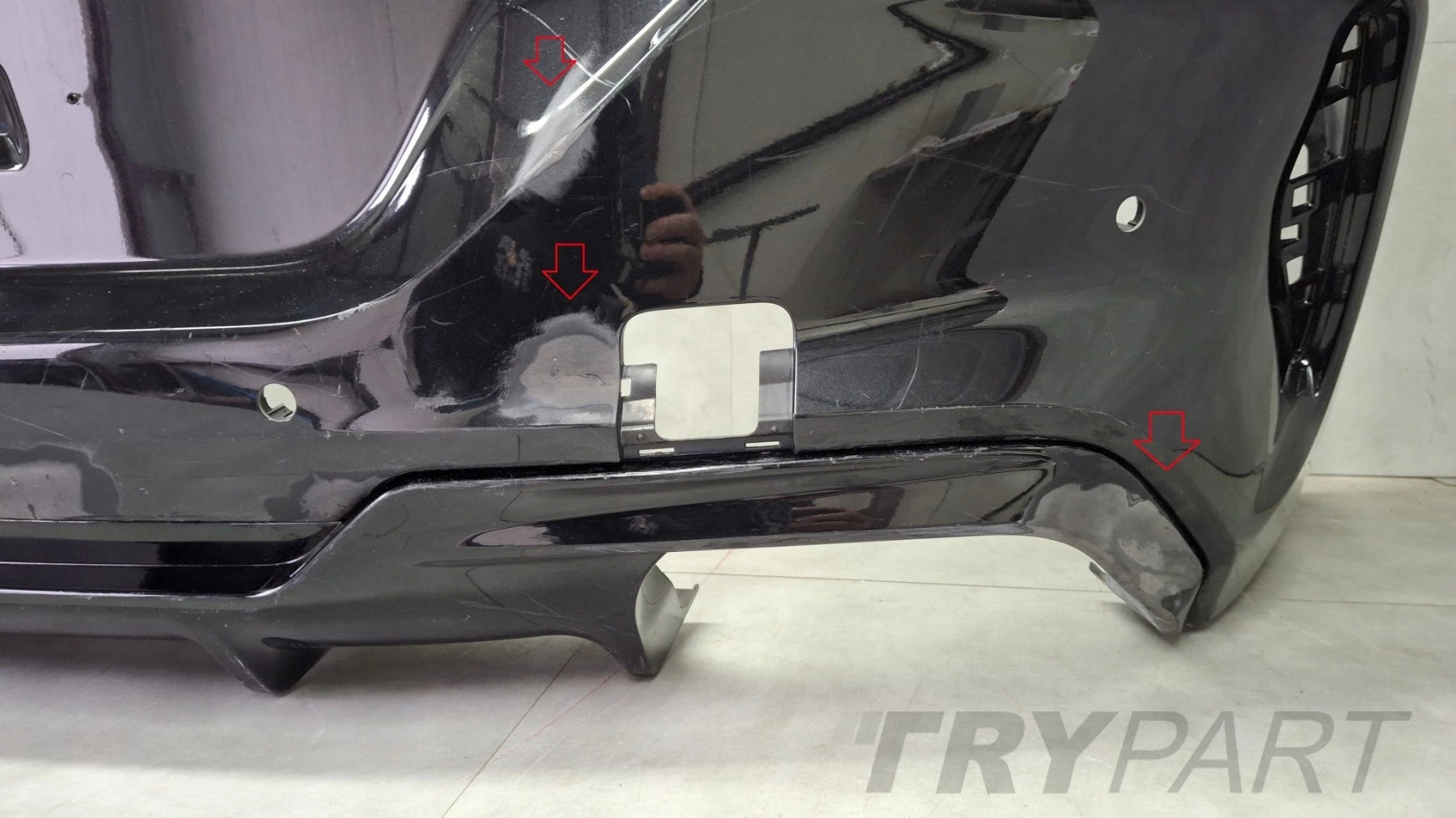 Rear bumper for BMW M8 F91 F92 18-26