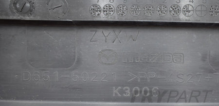 MAZDA 2 DE REAR BUMPER ORIGINAL