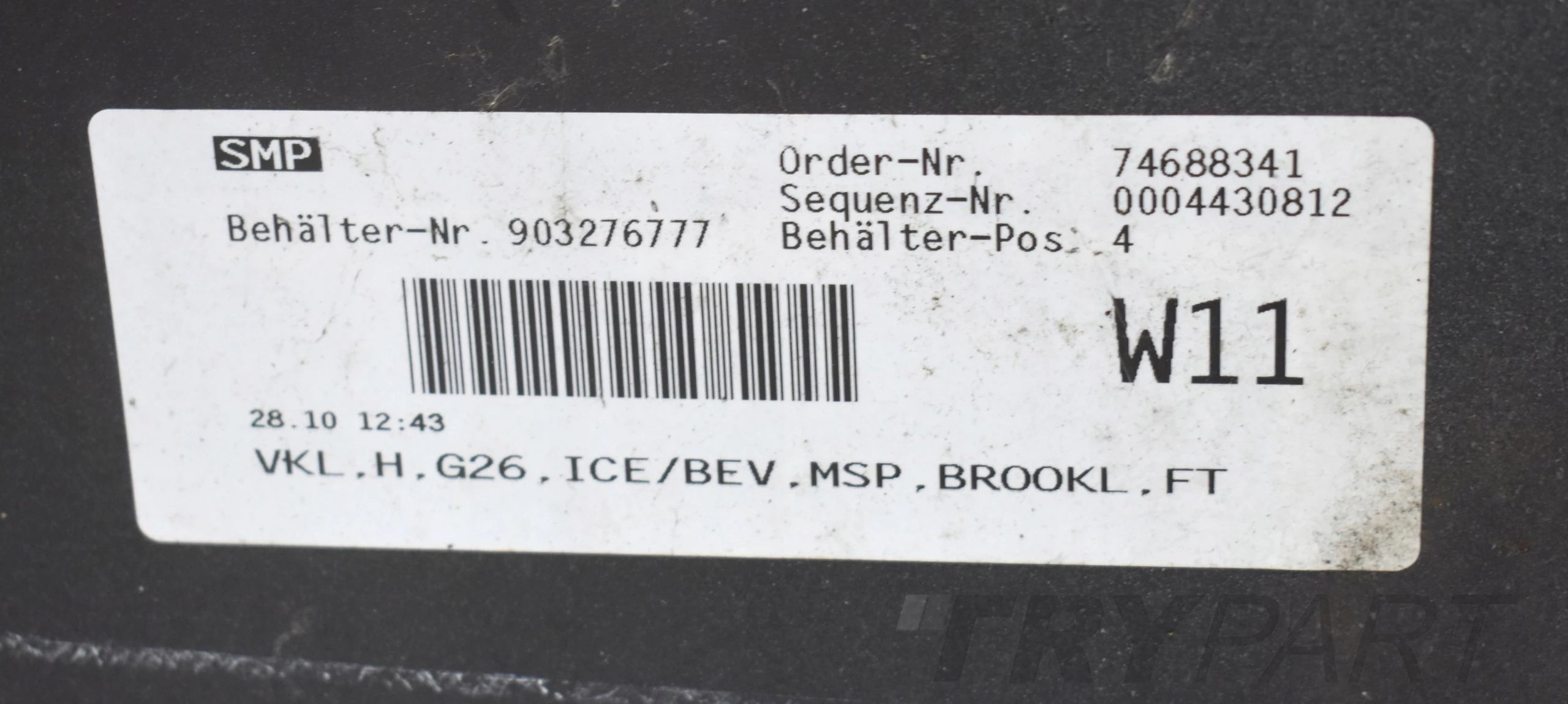 BMW 4 G26 M Sport Package Rear Bumper Original + Lower Section