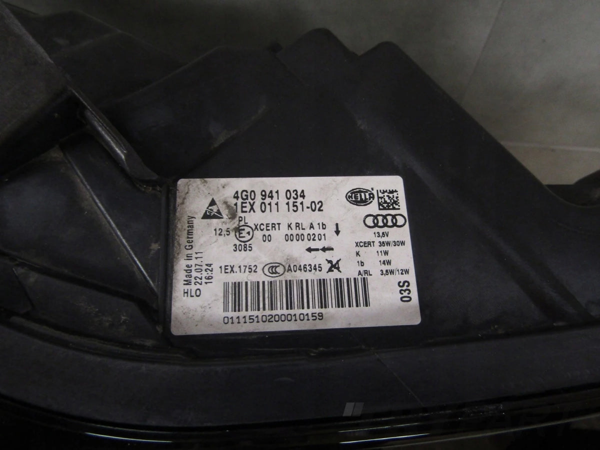 AUDI A6 C7 4G0 FRONT LAMP FULL LED MATRIX 10-14 RH RIGHT 4G0941034