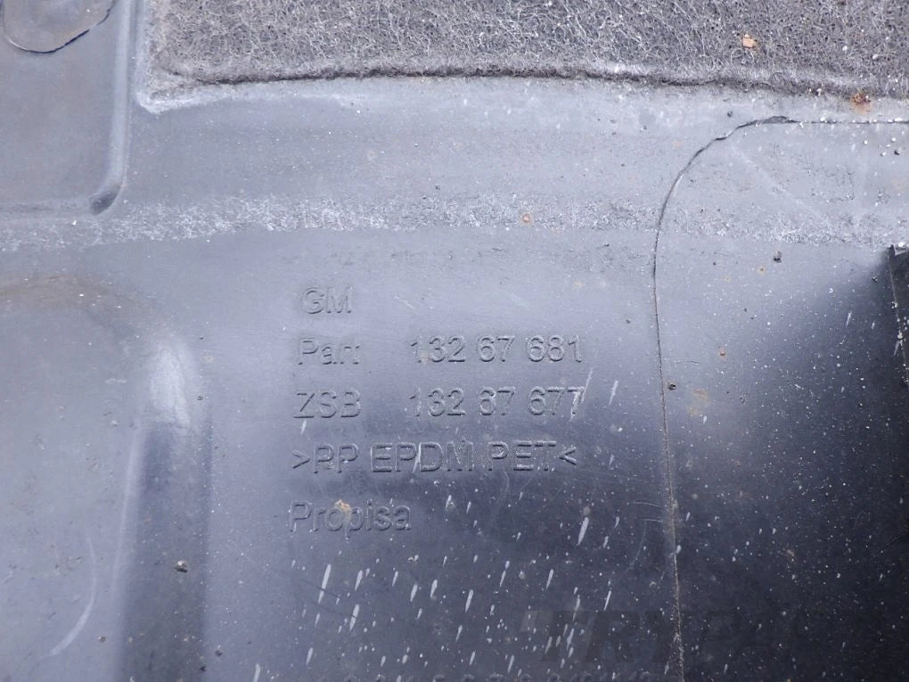 OPEL MERIVA B II Right Front Wheel Arch