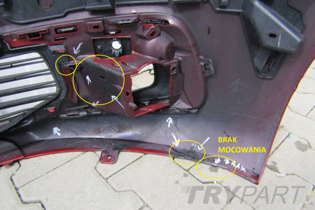 Front bumper Citroen C4 Picasso 2 II Lift 16-20
