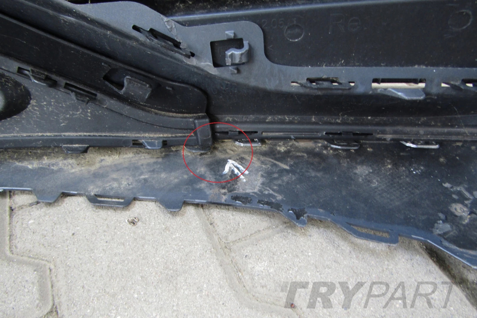 Front Bumper Mercedes C-Class W206 206 AMG 21-
