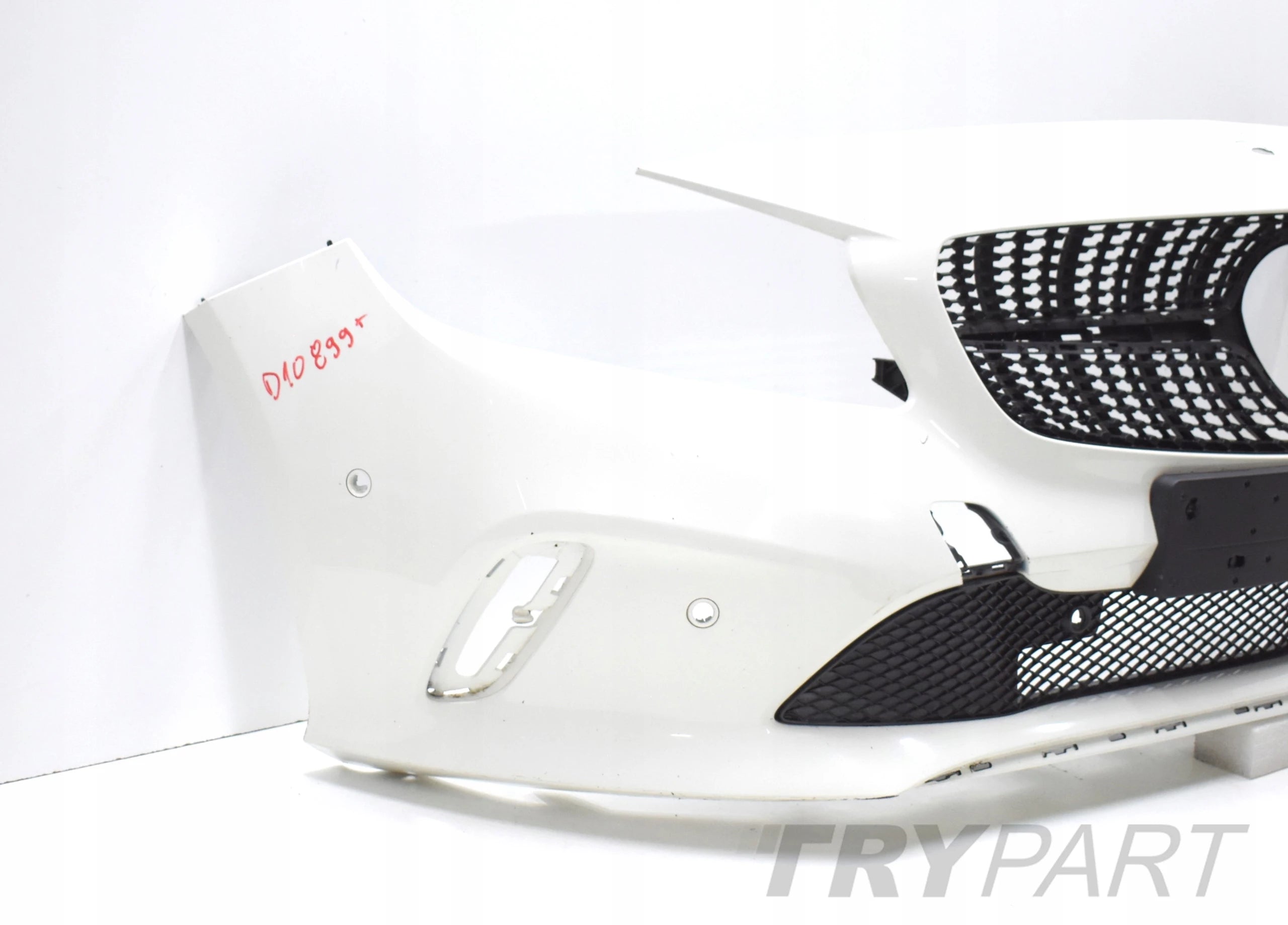 MERCEDES A CLASS W176 LIFT FRONT BUMPER ORIGINAL + GRILLES