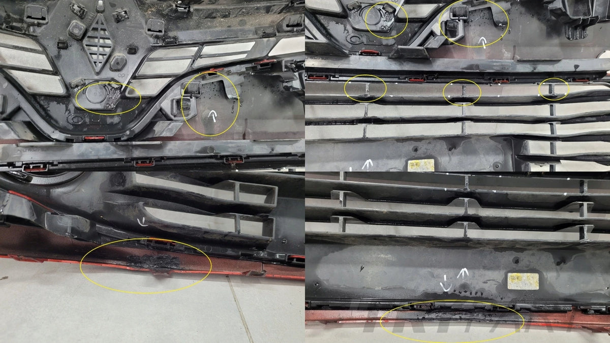 Front Bumper Renault Clio 4 IV 12-16