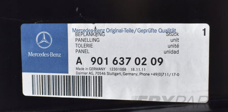 MERCEDES SPRINTER W901 REAR RIGHT PILLAR ORG LOW!