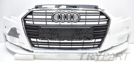 AUDI A3 8V3 LIFT SPORTBACK FRONT BUMPER ORG + GRILLE