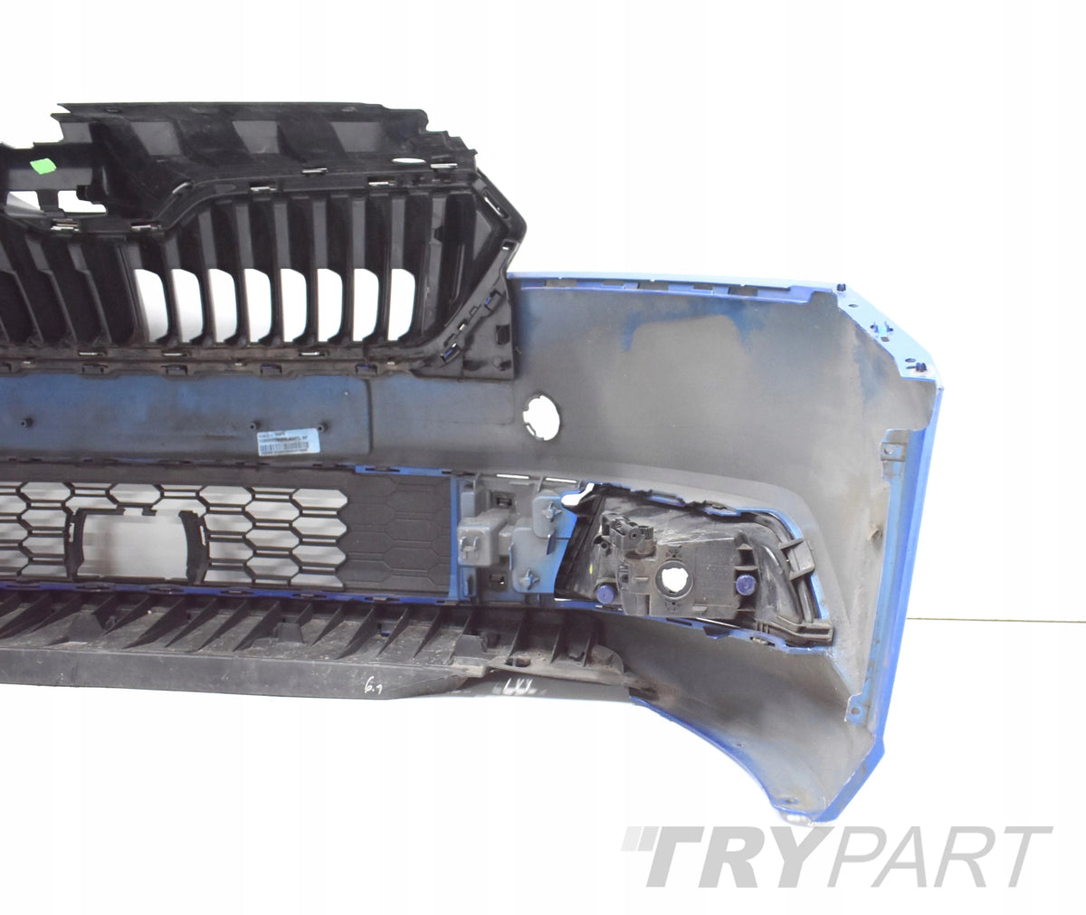 SKODA FABIA III LIFT 6V0 FRONT BUMPER ORG + GRILLE + VENTS