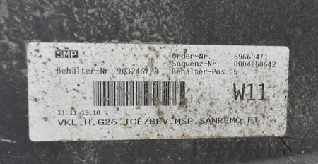 BMW 4 GRAN COUPE G26 M SPORT PACKAGE REAR BUMPER ORIGINAL