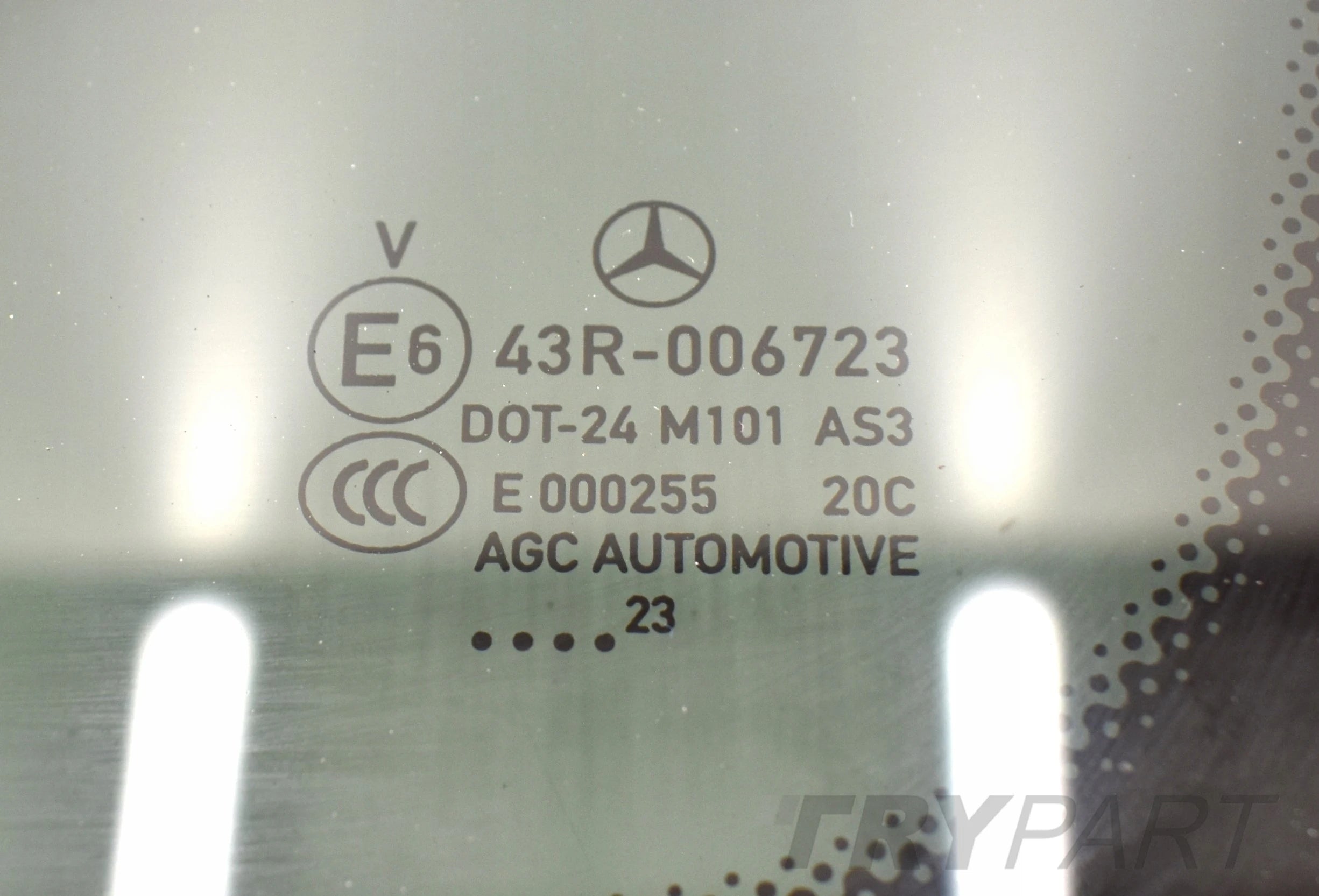 MERCEDES GLC COUPE W253 RIGHT REAR BODY GLASS NEW ORIGINAL