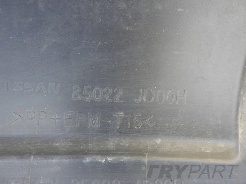 NISSAN QASHQAI J10 06- REAR BUMPER WITHOUT PDC