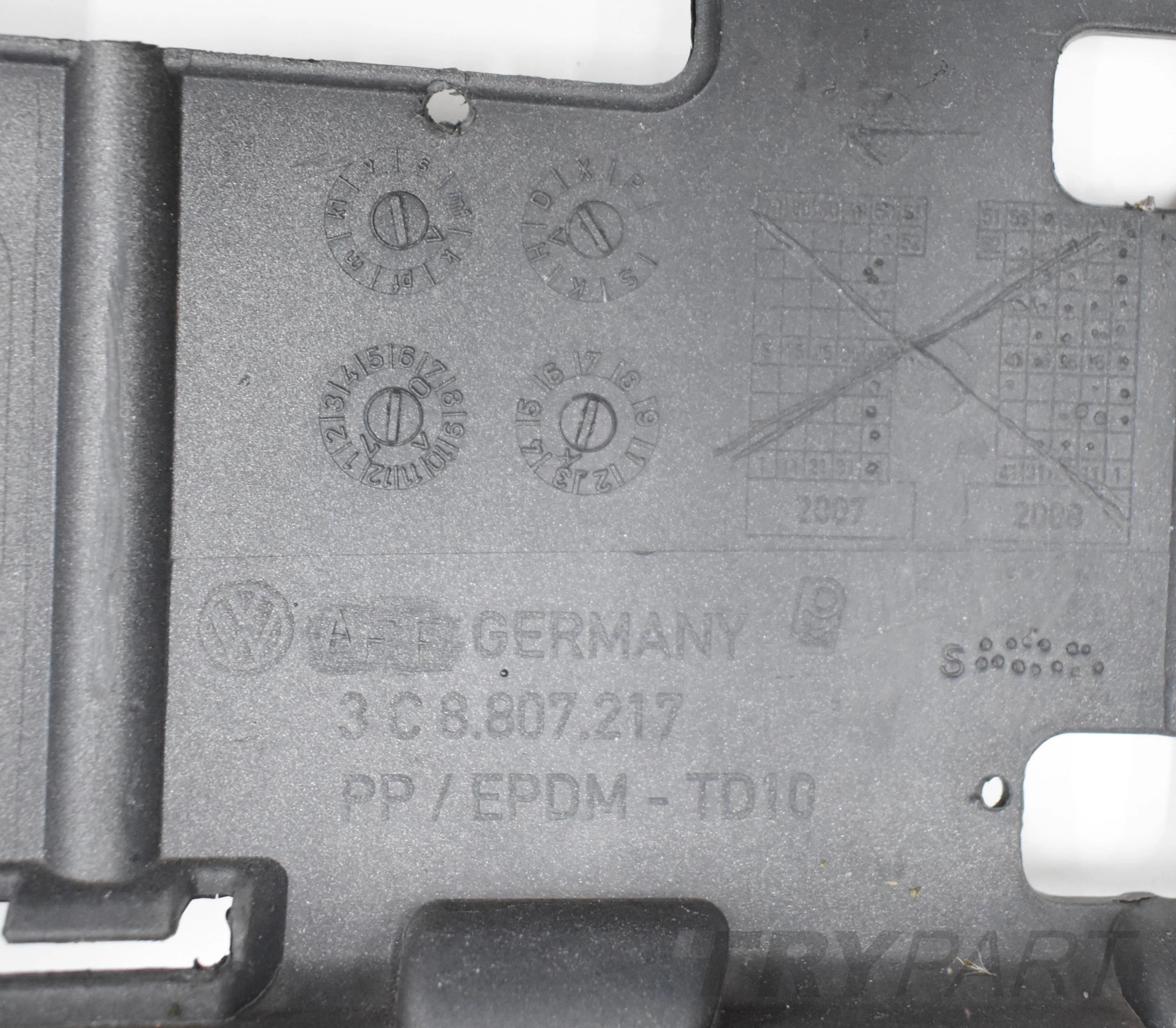 VW PASSAT CC 3C8 FRONT BUMPER ORG