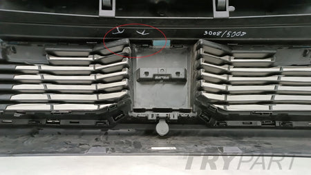 Front Bumper for Peugeot 3008 III E-3008 (2023-) + LEDs